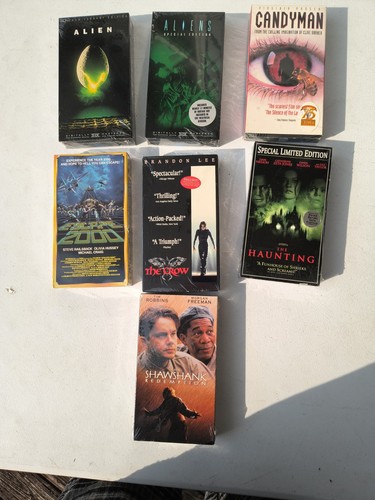New vhs movies lot 7 - vhs,