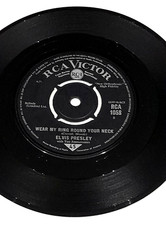 Elvis Presley's 7" single RCA