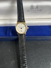 Mappin Webb gold Plated Lady watch