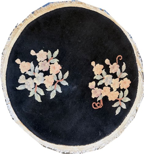 Vintage round black - a,