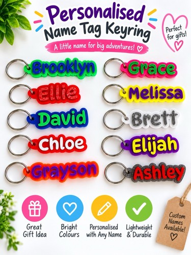 Personalised name tag - personalised,