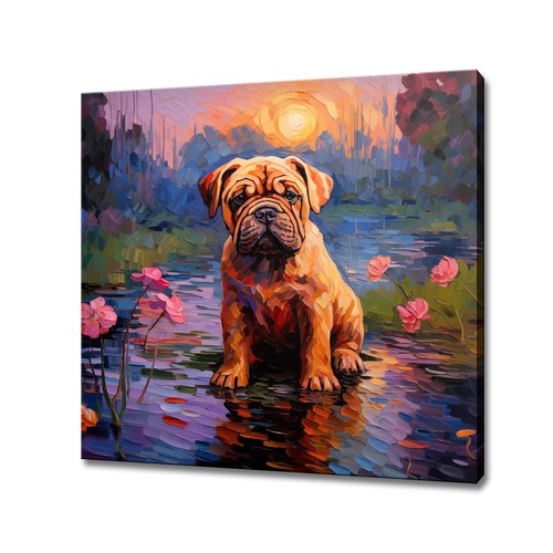 Bullmastiff puppy dog - puppy,