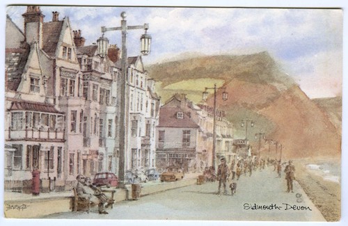 1980s art postcard - postcard, skipp