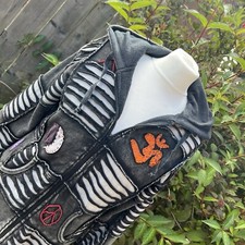 EzHippie Patchwork Winter Boho Coat Fleece Lined Hippie Retro Festival Jacket