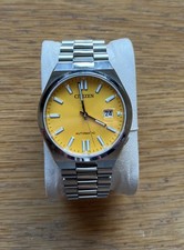 Citizen Men's Tsuyosa Yellow
