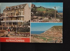 (GB-8097)GB Postcard Views from Ilfracombe, North Devon, England