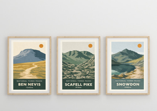 National peaks picture wall - 3,