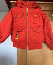 Mini Rodini Girls Red Zip