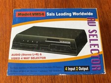 VMS4 AV SELECTOR 4 INPUT/2