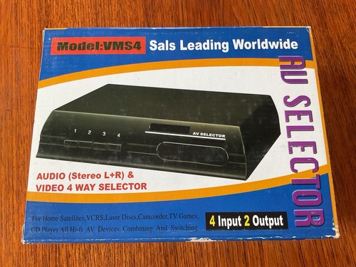 Vms4 selector input 2 - selector, 4