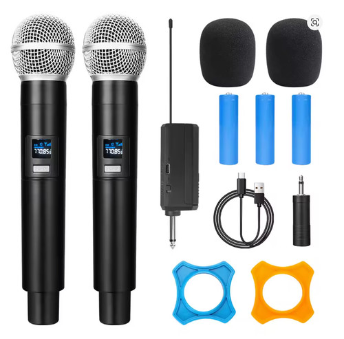 Twin radio mic kit - radio,