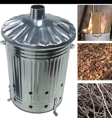 Large 90l garden incinerator - large,