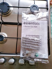 Essentials CGHOBX21 51х58cm 4 Burner Gas Hob Quick ignition S/Stee