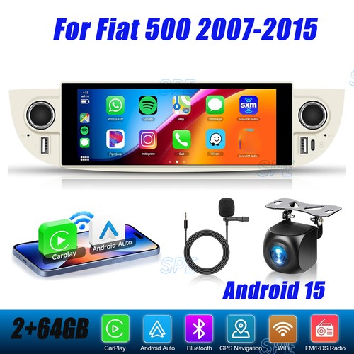 Car stereo radio for fiat - radio, 500