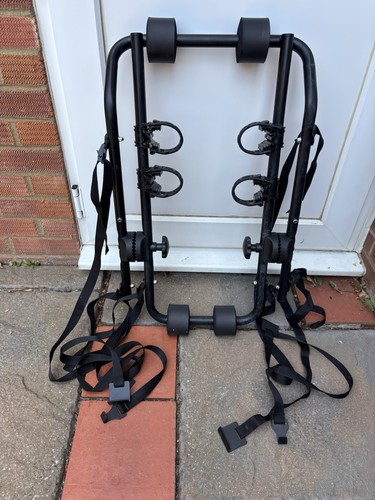 Halfords rear mounted bike - mounted, 2‑bike