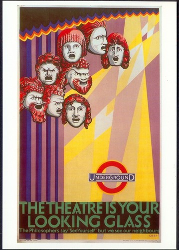 Modern postcard theatre is - theatre,