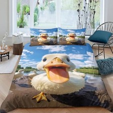 Yellow Ducks Bedding Set Room