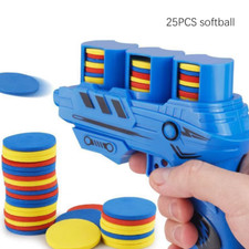 Soft Bullet Toy Gun Children'S Flying Gun Toy Safety EVA Soft Bullet Foam Disc L