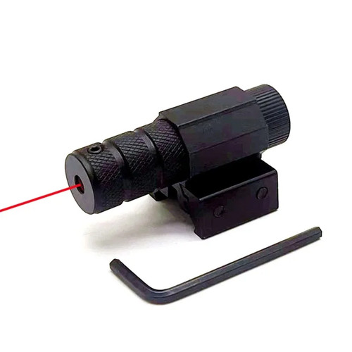 Red laser dot sight - laser,