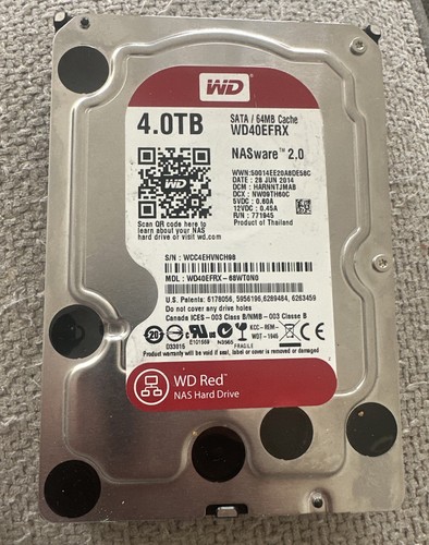 Western digital red wd40efrx - western,