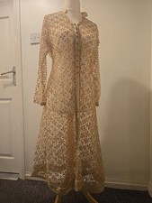 Gold Indian Pakistani Dress