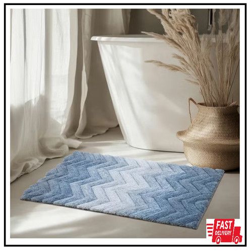Bath mat chevron - mat, soft