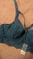 36B BOUX AVENUE TEAL LONGLINE UNDERWIRED  BRA BNWOT RRP £36