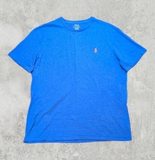 Ralph Lauren Men's T Shirt - Blue - Size Large