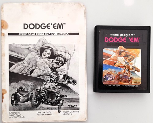 Atari 2600 dodge - atari, 'em