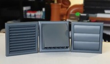 External Vent Anthracite Grey 4" - 100mm 