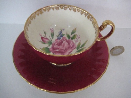 Vintage aynsley england ruby - vintage,