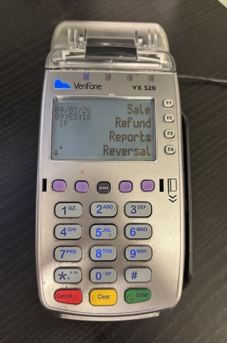 Verifone vx520 credit card - verifone,