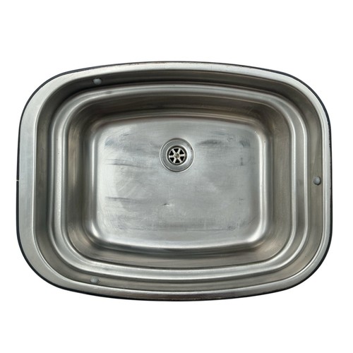 Steel sink caravan motorhome - sink, caravan/motorhome