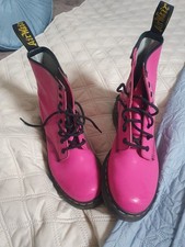 Bright Pink Doc Marten Boots