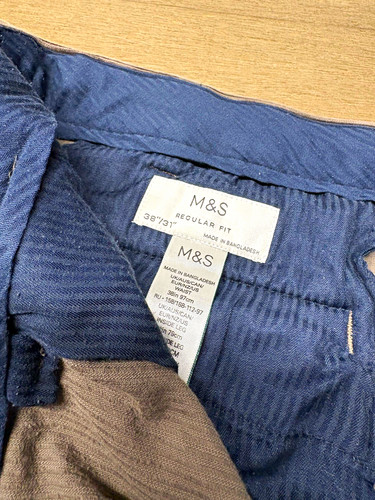 Men grey corduroy - m&s,