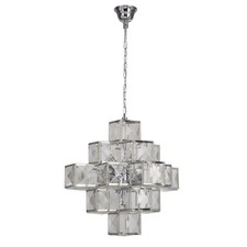 7 Lights Chrome Finish Ceiling