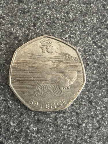 50p coin rare olympics - 50p,