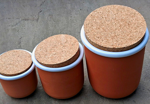 Set ceramic terracotta - of,