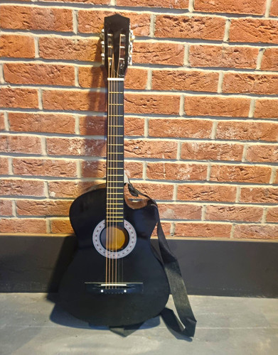 Black acoustic electric - acoustic,