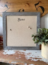 Vintage Cork Memo Board