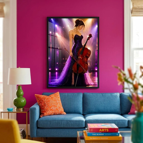 Beautiful woman with cello - beautiful,