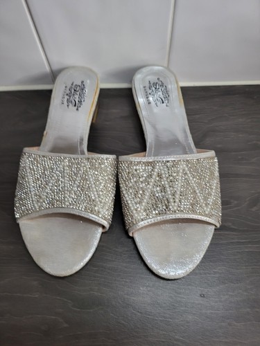 Sparkling mule shoes - shoes, bling