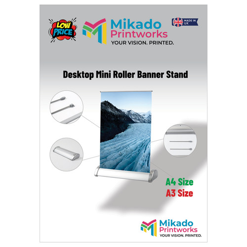 Desktop mini roller banner - desktop,