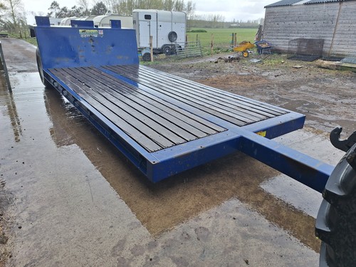 Staines drop flat low loader