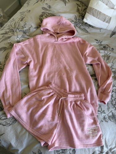Womens pink short tracksuit - womens,