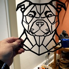 Geometric Staffordshire Bull