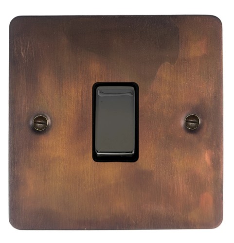 Flat plate tarnished - g&h,