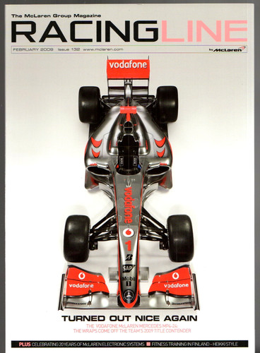 Mclaren racing line magazine - mclaren,