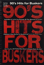 90's Hits for Buskers Paperback Book The Cheap Fast Free Post