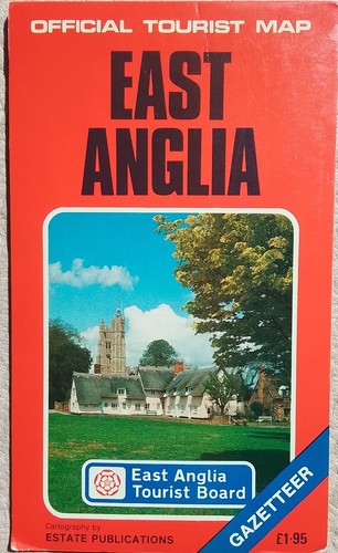 Vintage official tourist map - official,